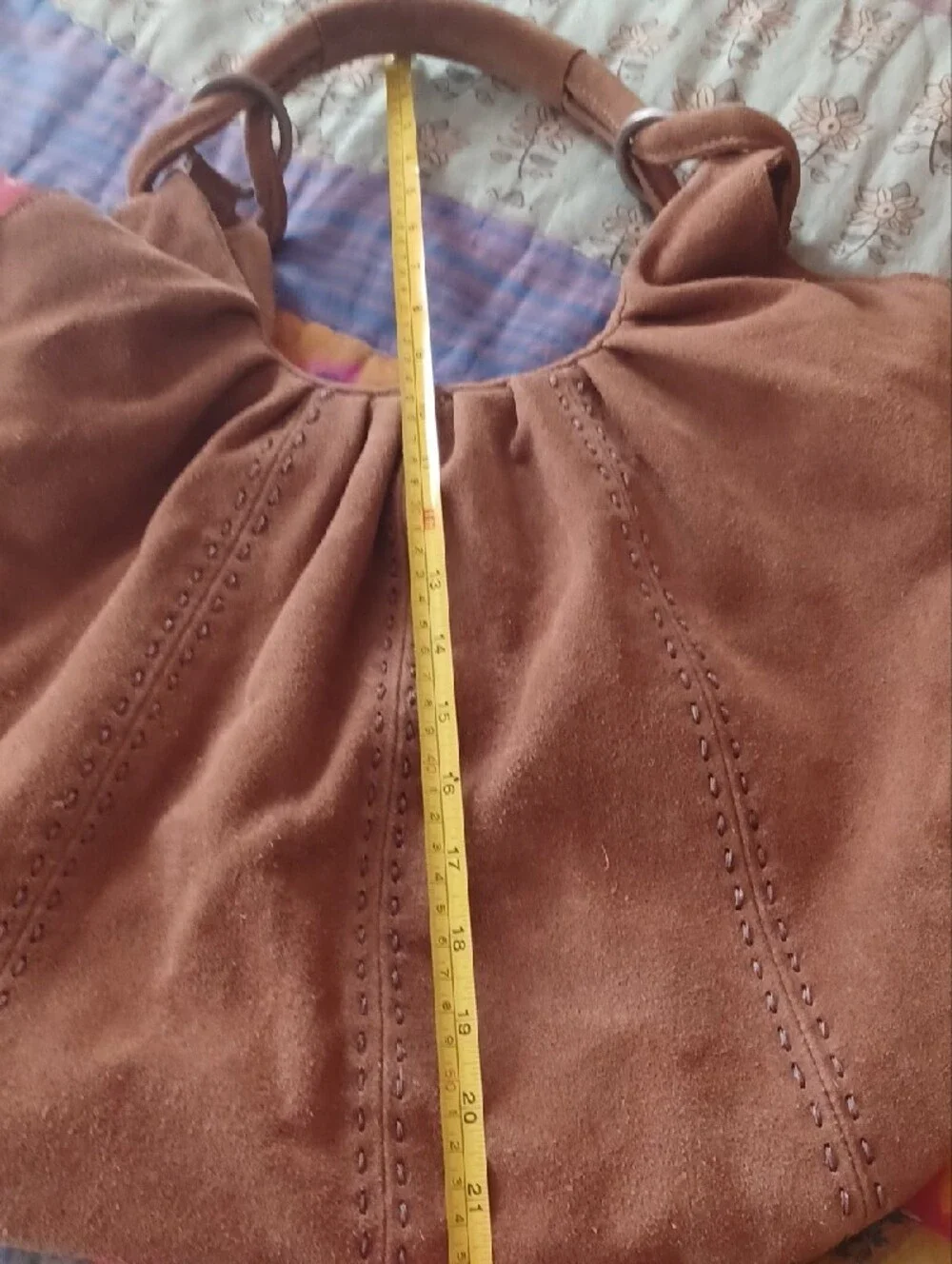 Free People Suede Hobo Shoulder Bag in Brown